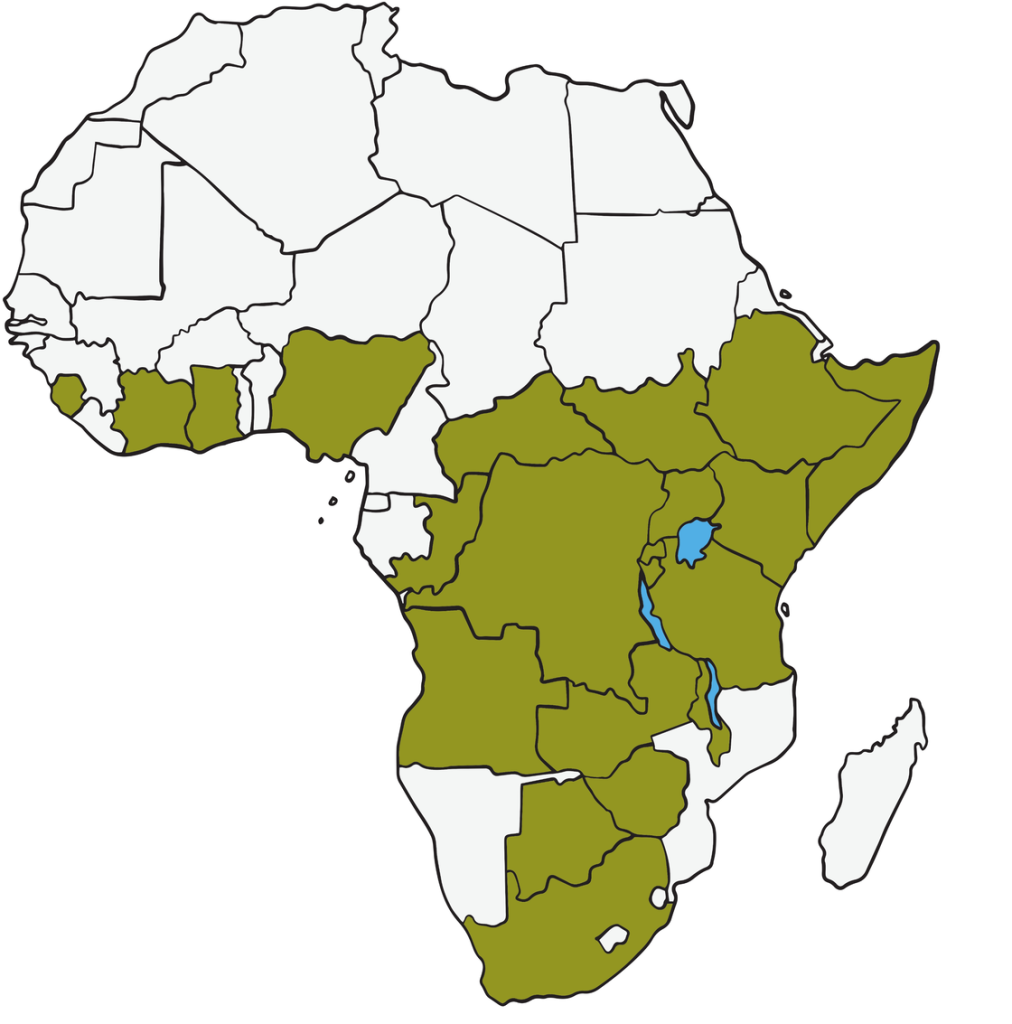 Africa Coverage Map